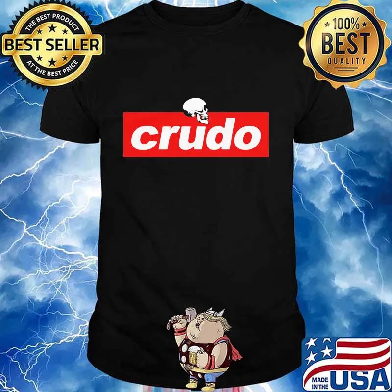 Skull crudo logo 2020 shirt