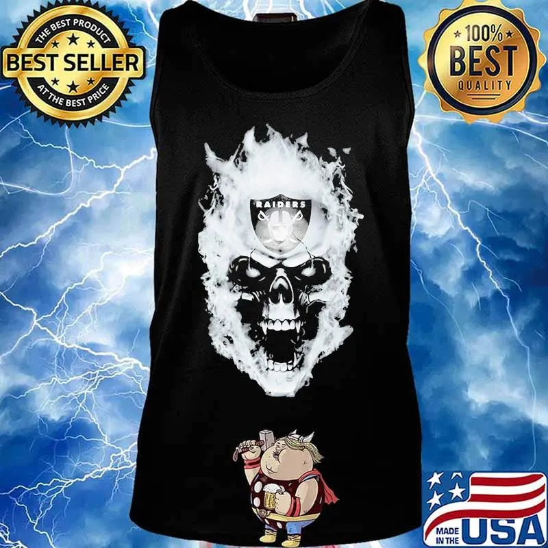 Skull fire oklahoma raiders s Tank top
