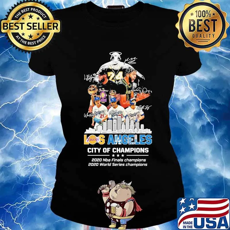 Sky Tower los angeles lakers city of champions 2020 nba finals champions 2020 world series champions s Ladies tee