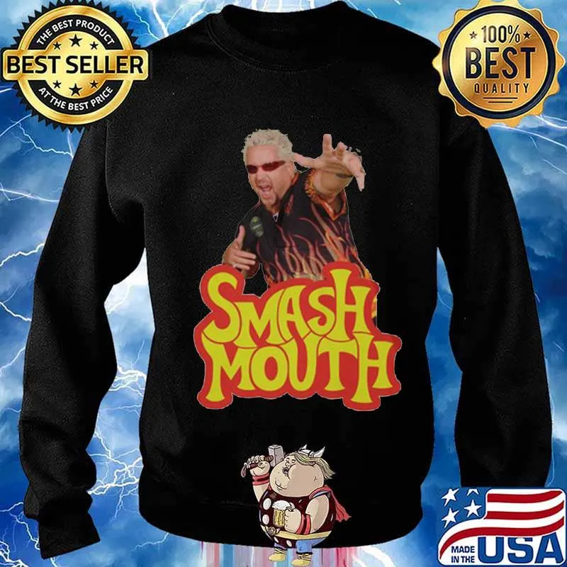 Smask mouth guy fieri s Sweater