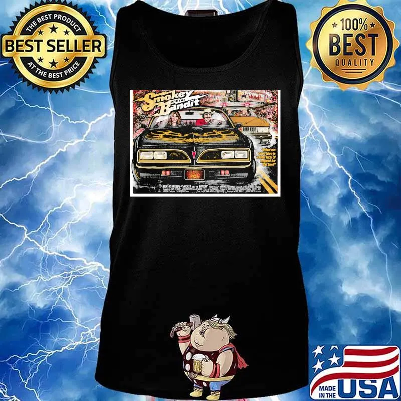 Smokey and the bandit car driver vintage s Tank top
