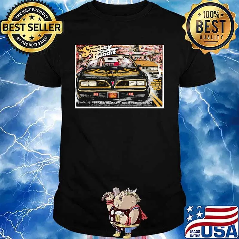 Smokey and the bandit car driver vintage shirt