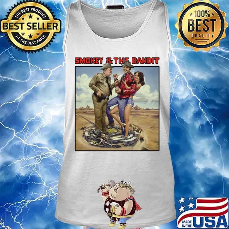 Smokey and the bandit characters vintage s Tank top