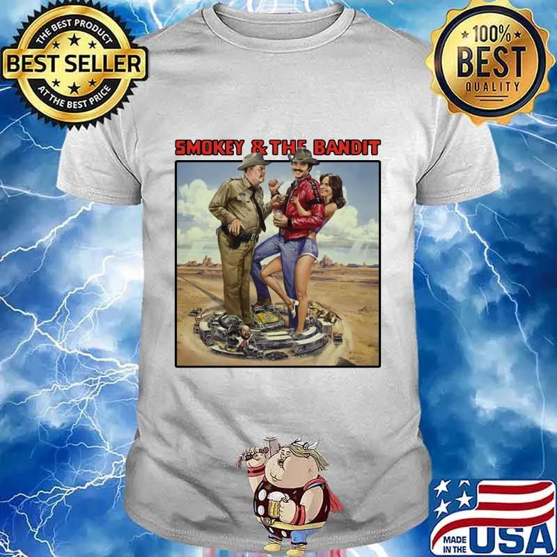 Smokey and the bandit characters vintage shirt