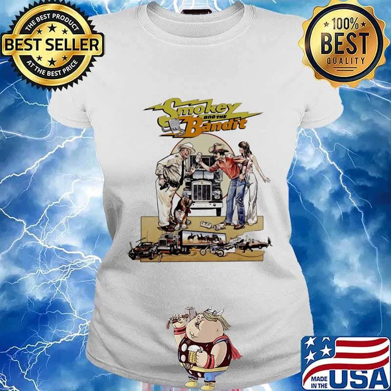 Smokey and the bandit movie car truck vintage s Ladies tee