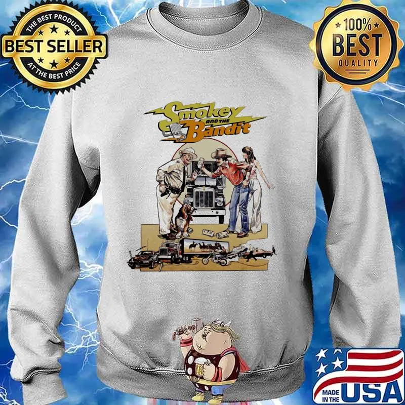 Smokey and the bandit movie car truck vintage s Sweater