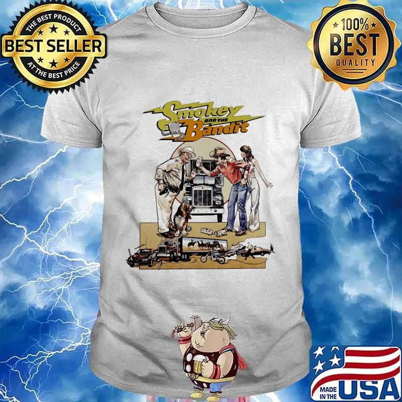 Smokey and the bandit movie car truck vintage shirt