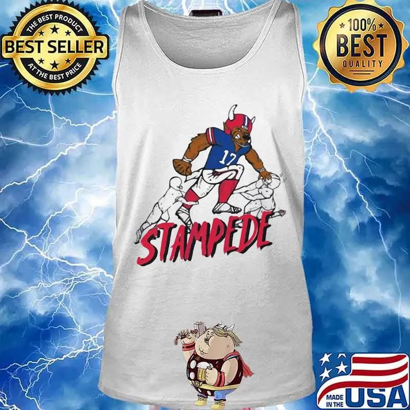 Stampede 17 buffalo bills football s Tank top