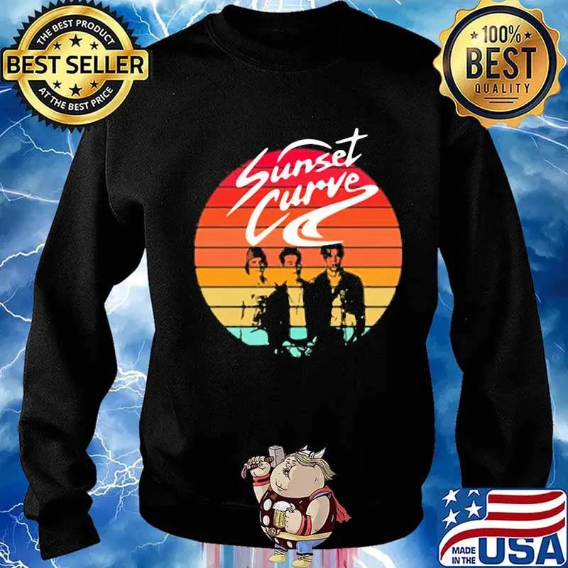 Sunset curve julie and the phantoms quote vintage s Sweater