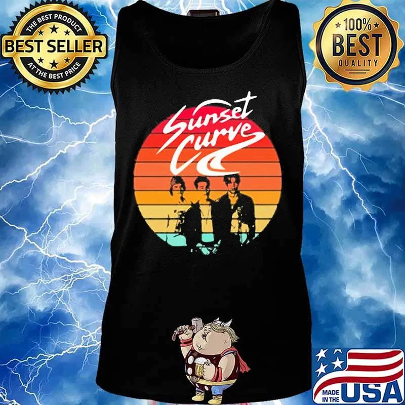 Sunset curve julie and the phantoms quote vintage s Tank top