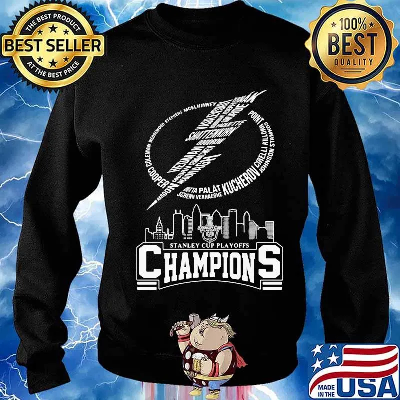 Tampa bay lightning stanley cup champions 2020 logo s Sweater