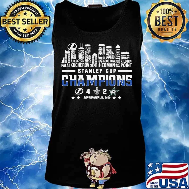 Tampa bay lightning stanley cup champions 2020 s Tank top