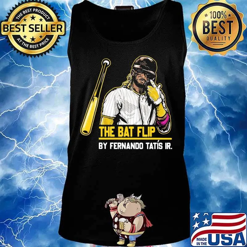 The bat flip by fernando tatis jr san diego baseball s Tank top
