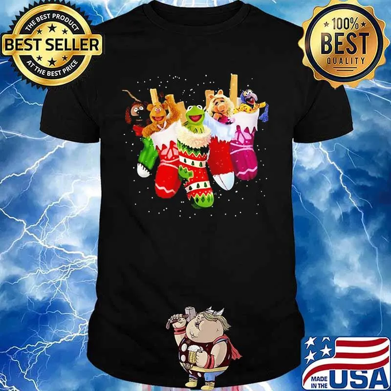 The muppets cartoon merry christmas shirt