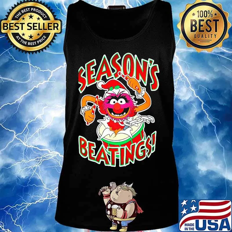 The muppets drummer season's beatings s Tank top
