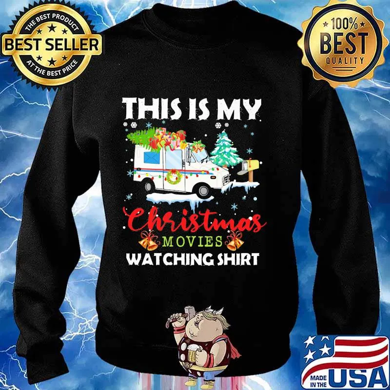 This is my christmas movies watching s Sweater