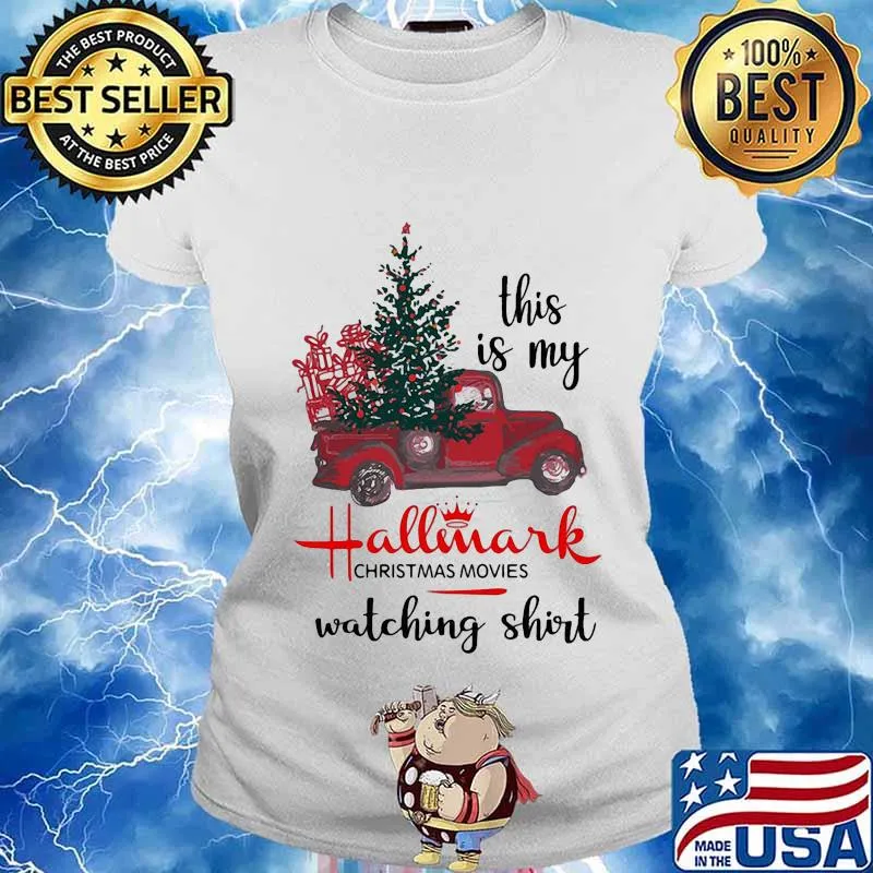 This is my hallmark christmas movies watching s Ladies tee