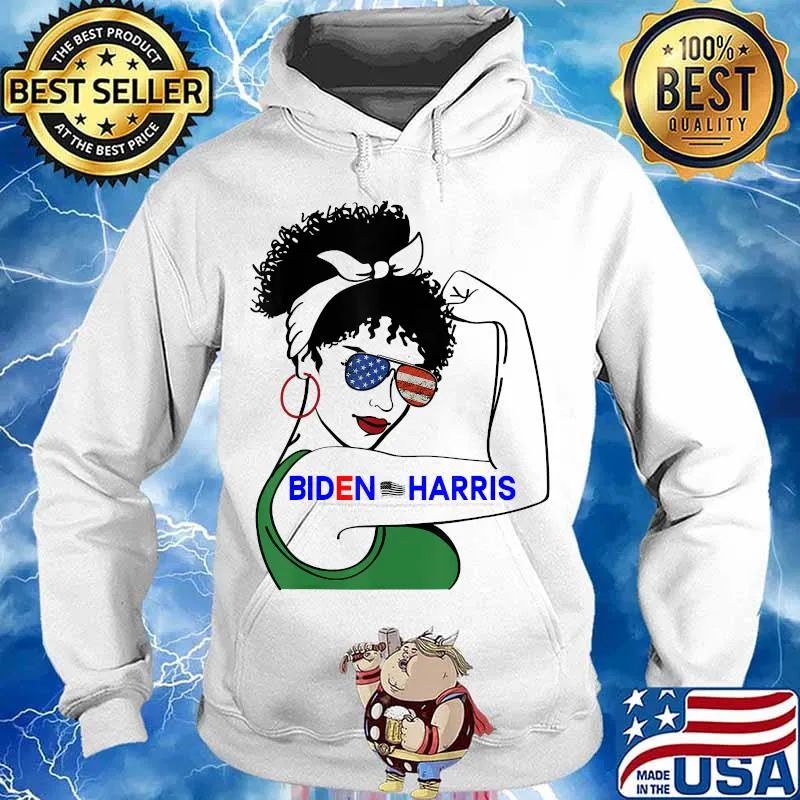 This Nasty Woman Votes Biden Harris 2020 Feminist US Design T-Shirt Hoodie