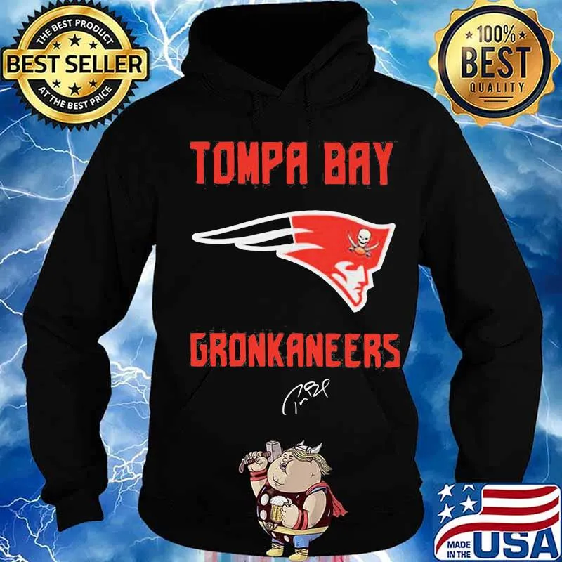 Tompa bay gronkaneers new england patriots signature s Hoodie