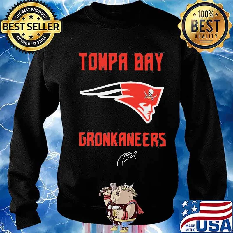 Tompa bay gronkaneers new england patriots signature s Sweater