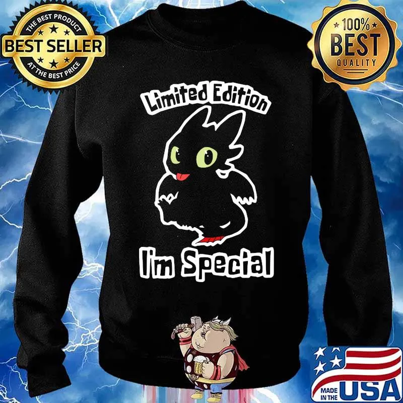 Toothless limited edition i'm special s Sweater