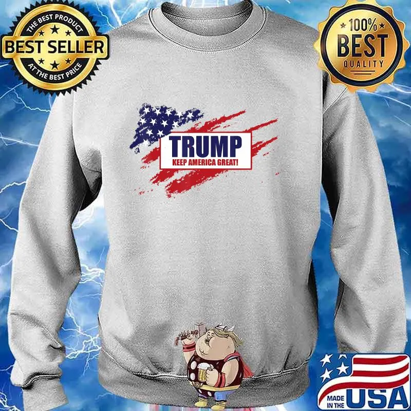Trump 2020 – Keep America Great - 45th President T-Shirt Sweater