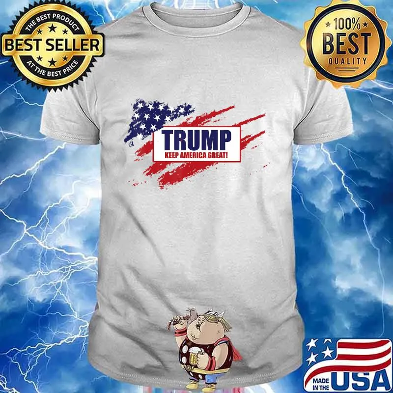 Trump 2020 – Keep America Great - 45th President T-Shirt