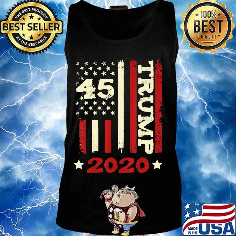 Trump 45th President Re Elections Republican Supporter 2020 T-Shirt Tank top
