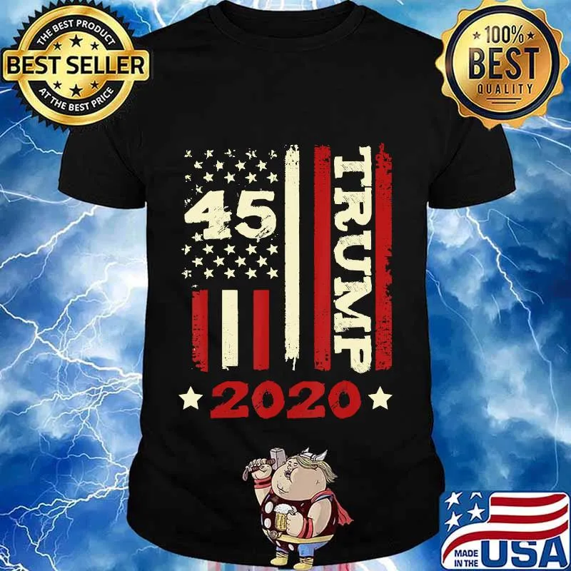 Trump 45th President Re Elections Republican Supporter 2020 T-Shirt