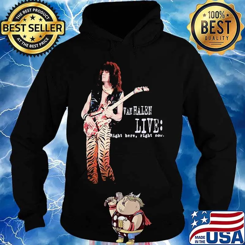 Van halen live right here right now s Hoodie