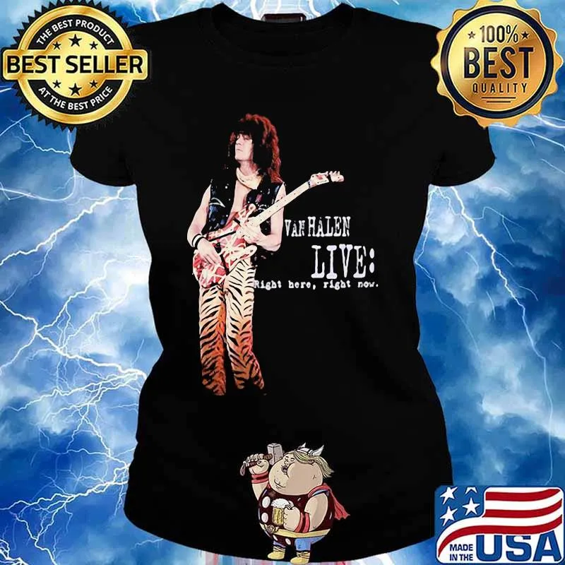 Van halen live right here right now s Ladies tee