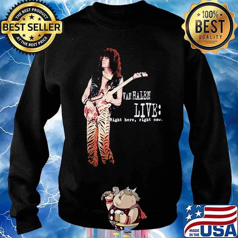 Van halen live right here right now s Sweater