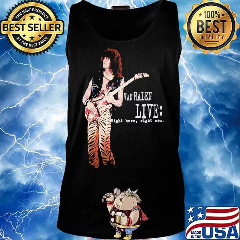 Van halen live right here right now s Tank top