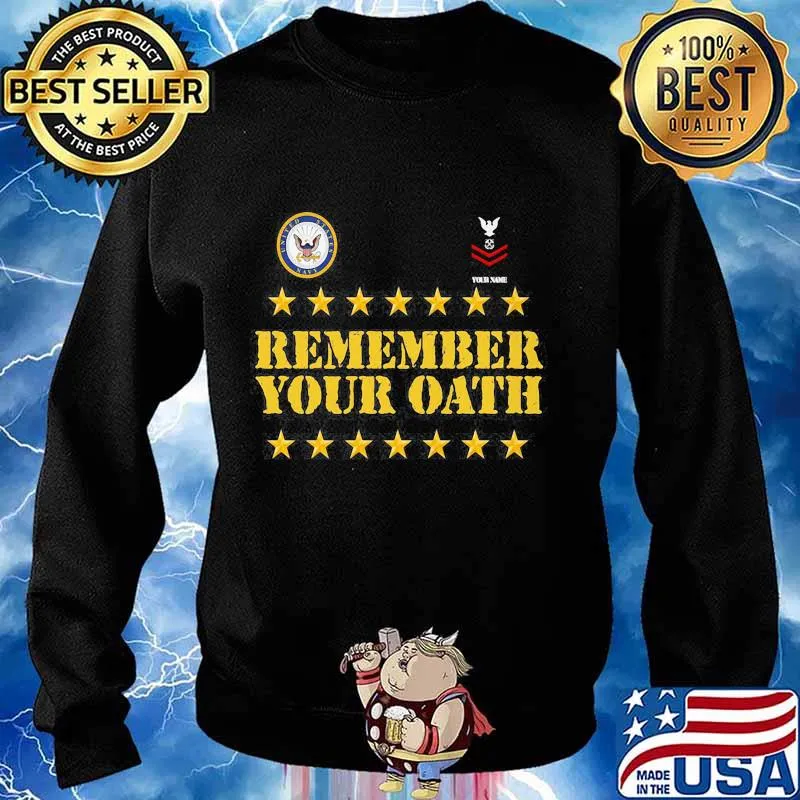 Veteran remember your oath s Sweater