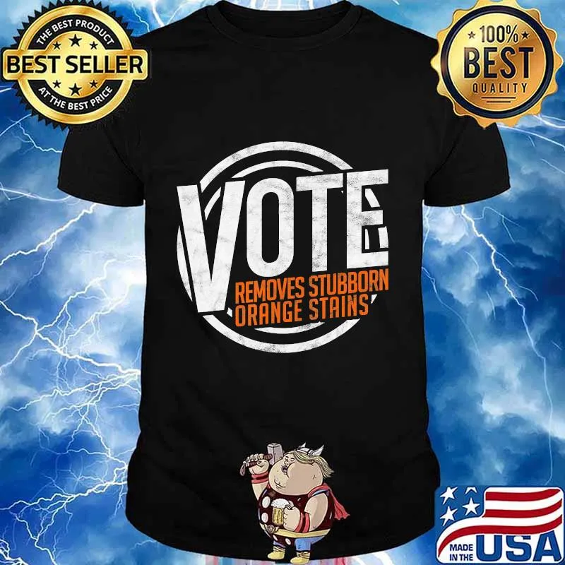 Vote Detergent Funny Vintage Sarcasm Comedic Anti Trump T-Shirt