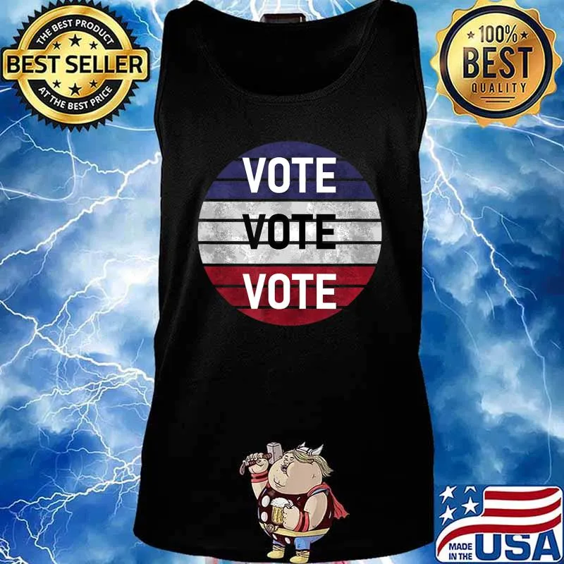 Vote Him Out Character Election Trump Biden November 3rd RBG T-Shirt Tank top