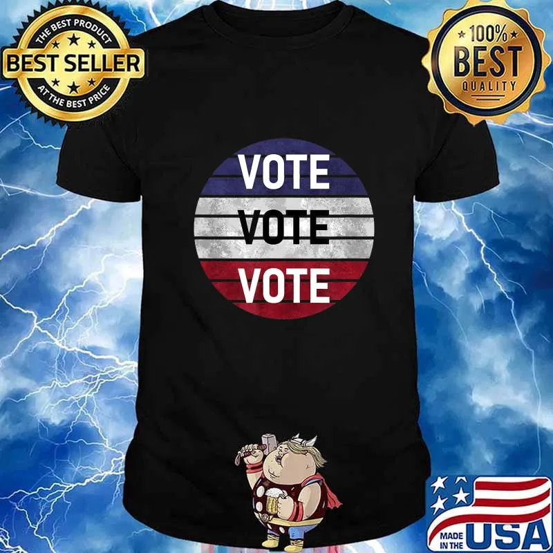Vote Him Out Character Election Trump Biden November 3rd RBG T-Shirt