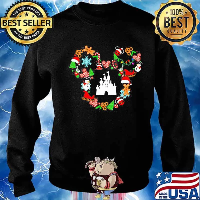 Walt disney mickey mouse merry christmas s Sweater