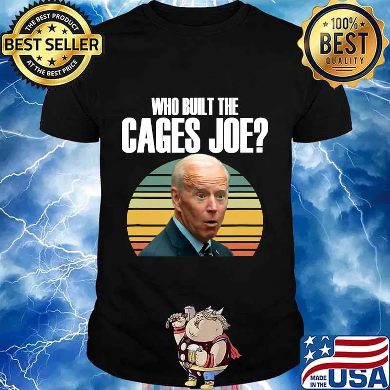 Who built the cages joe debate 2020 vintage retro shirt