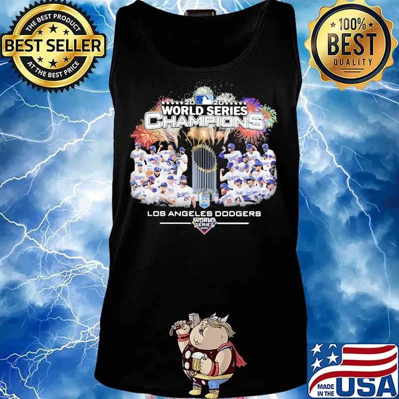 World series los angeles dodgers 2020 s Tank top