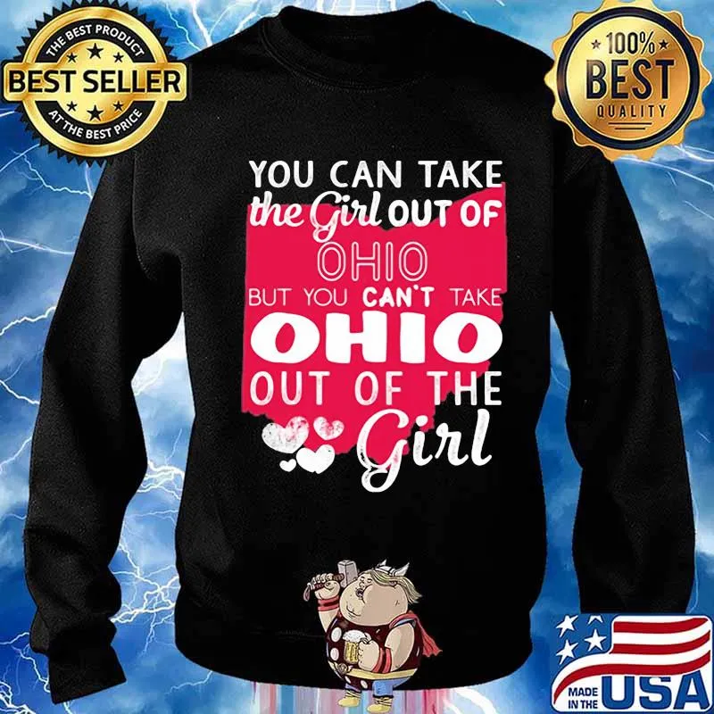 You can take the girl out of ohio but can't take city out of the girl heart s Sweater