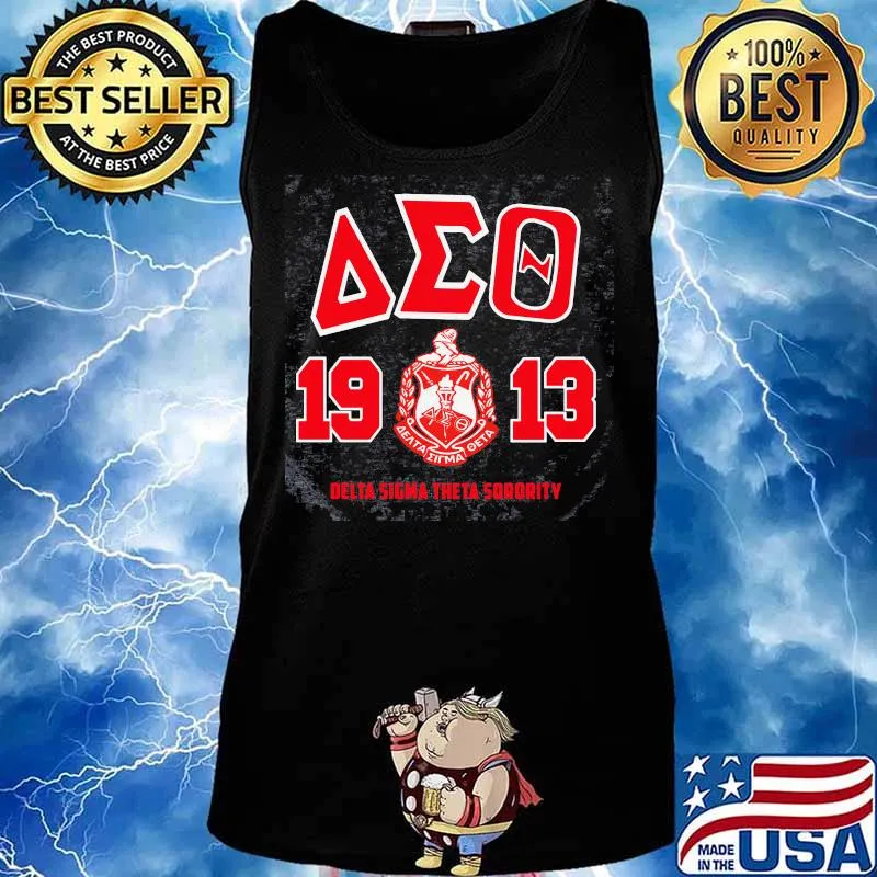 1913 delta sigma theta sorority logo s Tank top