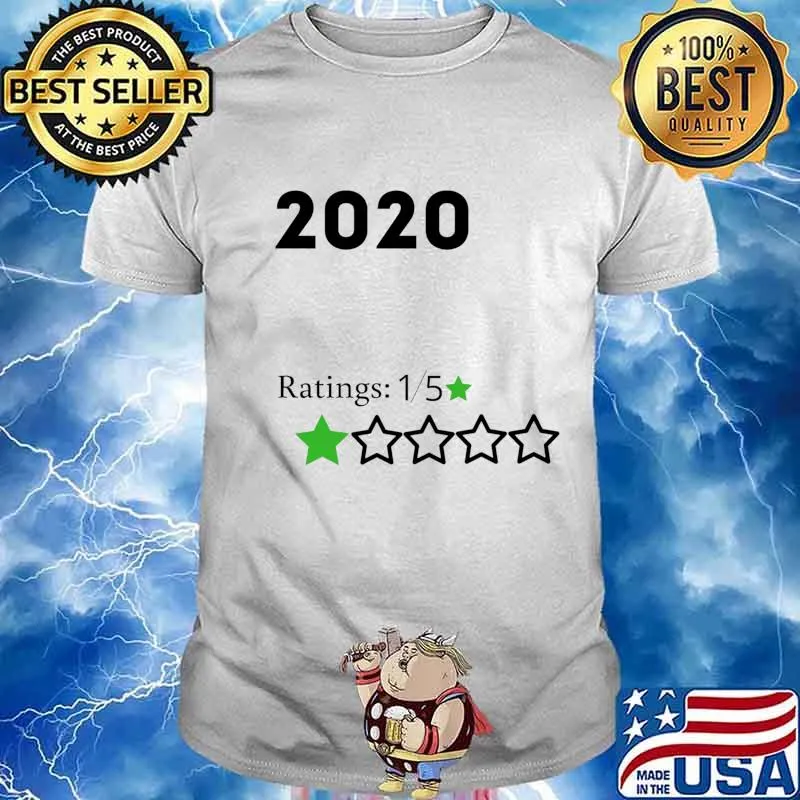 2020 Rating 1 Out Of 5 Stars Shirt