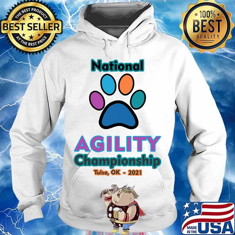 2021 national agility championship s Hoodie