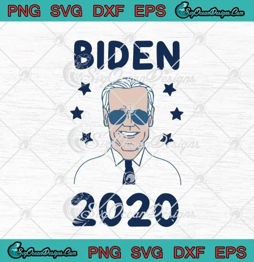 Biden 2020 Glasses Joe Biden 2020 SVG PNG EPS DXF Cricut File Silhouette Art