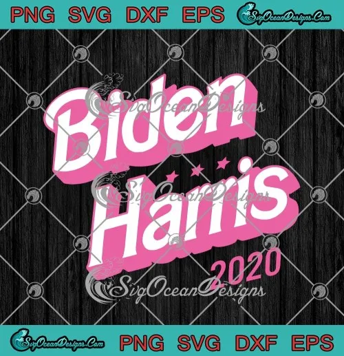 Biden Harris 2020 Pink Joe Biden 2020 Funny USA Election Campaign SVG PNG EPS DXF Cricut File Silhouette Art