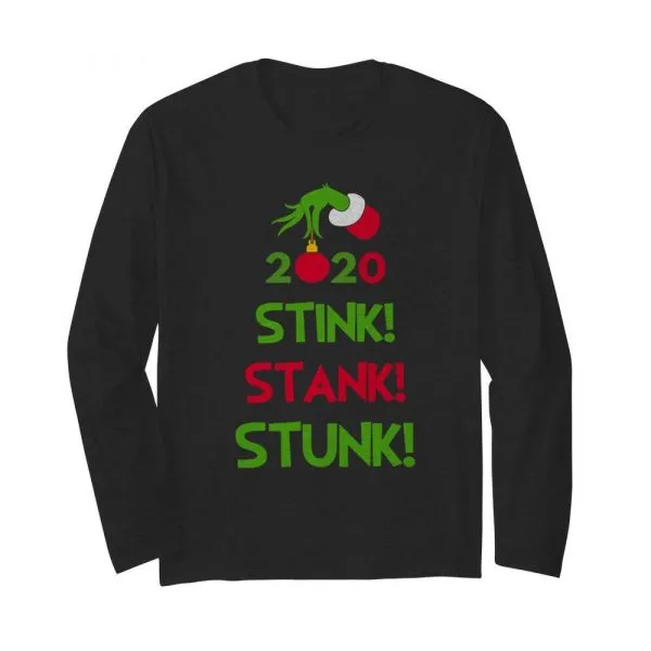 Christmas 2020 stink stank stunk shirt - Image 4