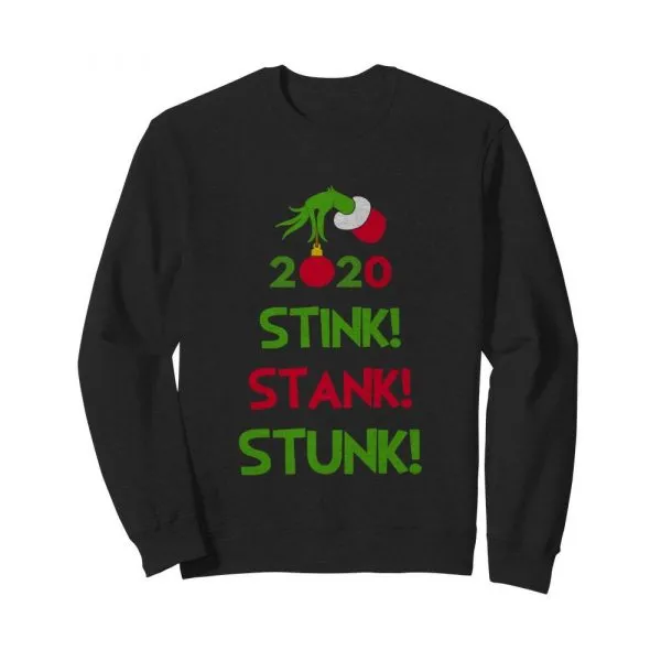 Christmas 2020 stink stank stunk shirt - Image 5