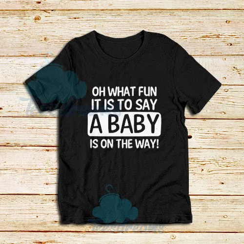 Christmas Pregnancy T-Shirt For Unisex