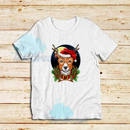 Christmas Reindeer T-Shirt For Unisex